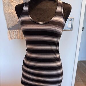 EUC Lululemon Striped Women's Tank Top